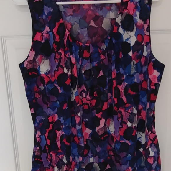 Colorful Abstract Print Dress - Picture 4 of 4